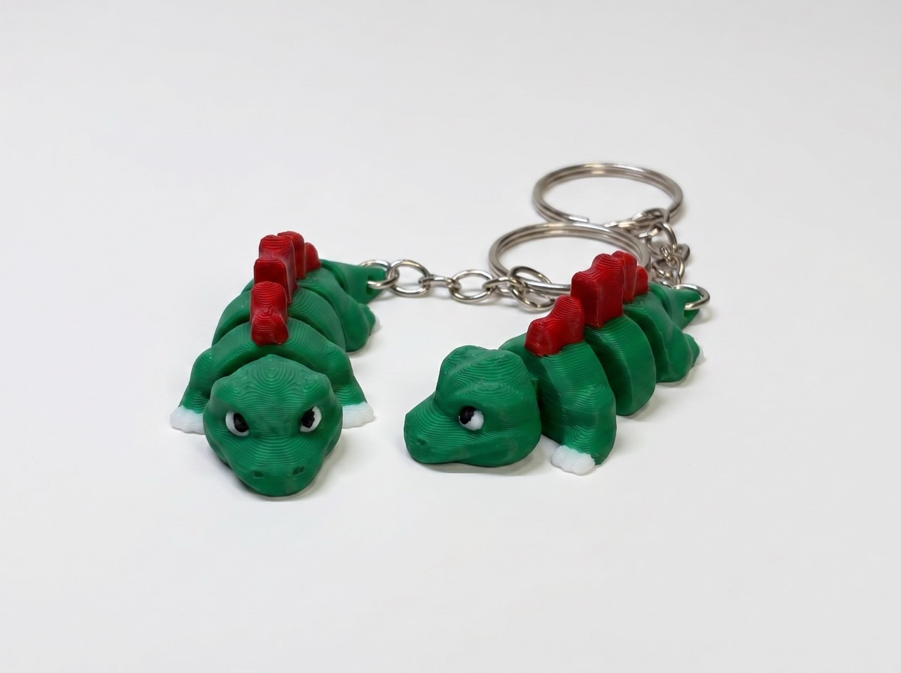 3D keychain Dimetrodon